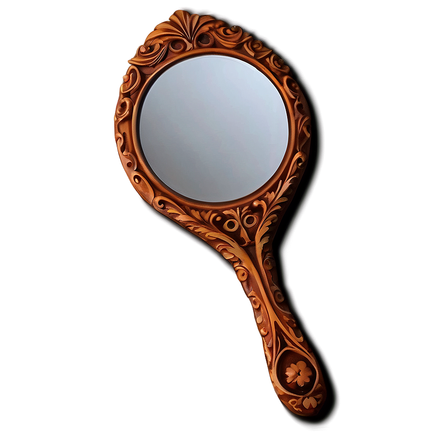 Engraved Hand Mirror Png Alp20 PNG Image