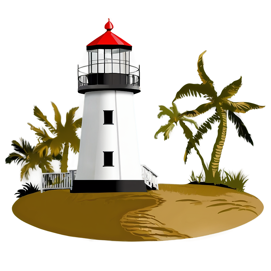 Engraved Lighthouse Png 05242024 PNG Image