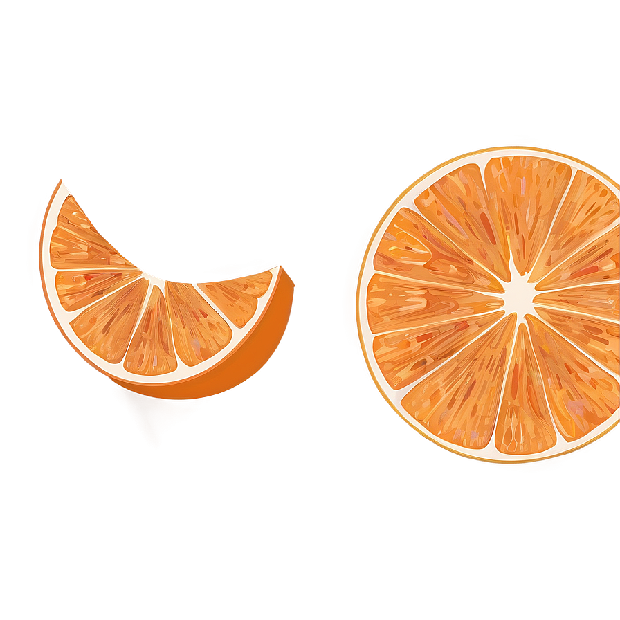 Engraved Orange Illustration Png Iww88 PNG Image