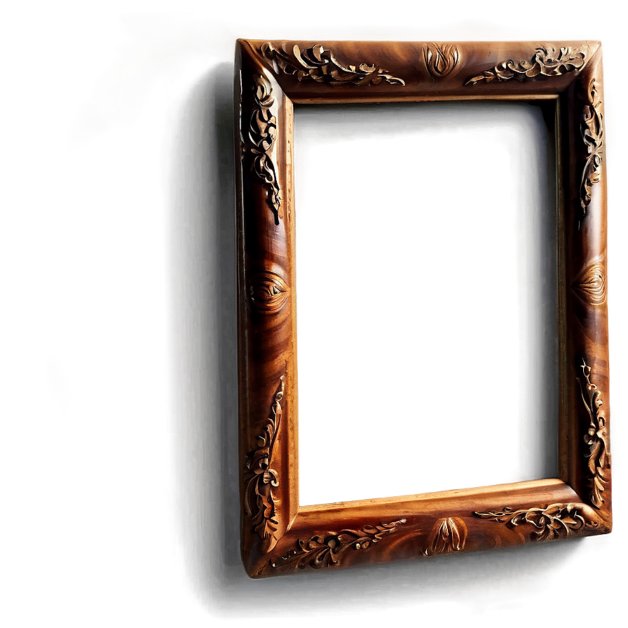 Engraved Picture Frame Png Vhf PNG Image