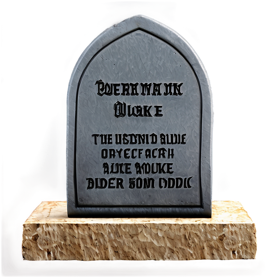 Engraved Tombstone Png 93 PNG Image