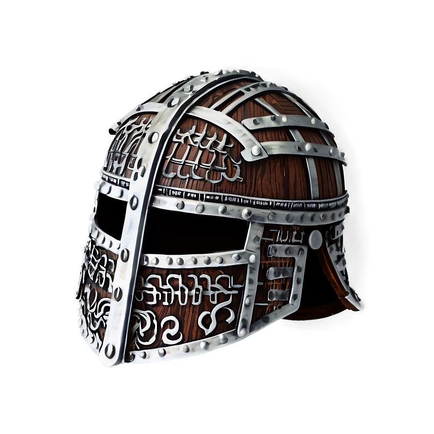 Engraved Viking Helmet Png Odx PNG Image