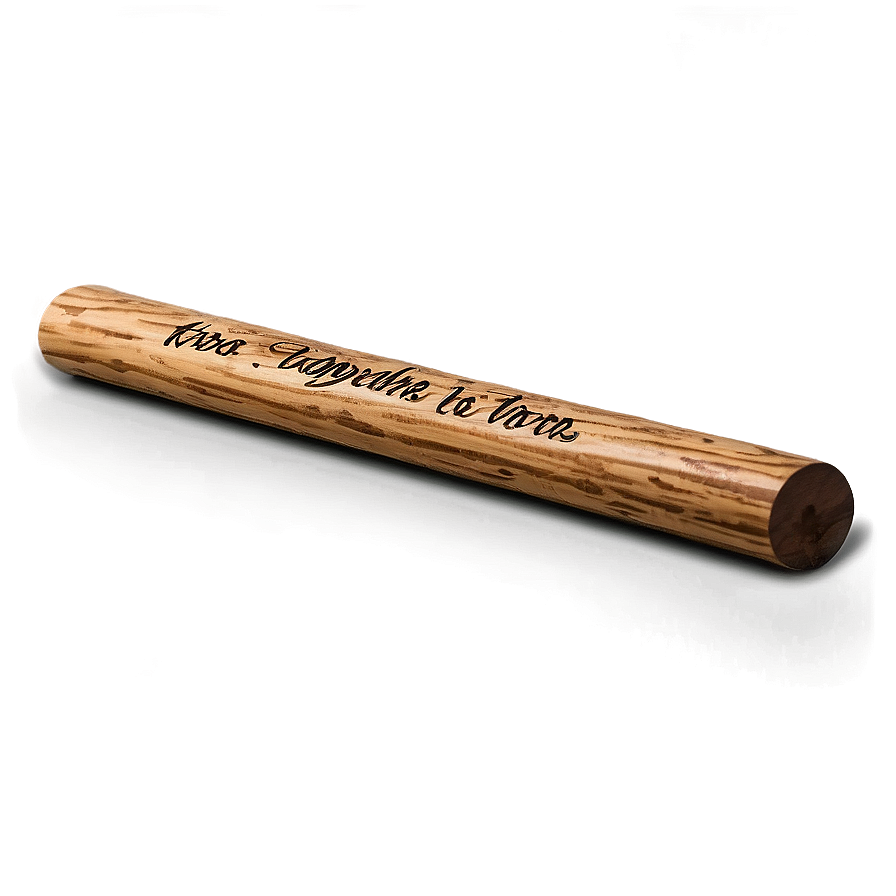 Engraved Wood Stick Png Nei67 PNG Image