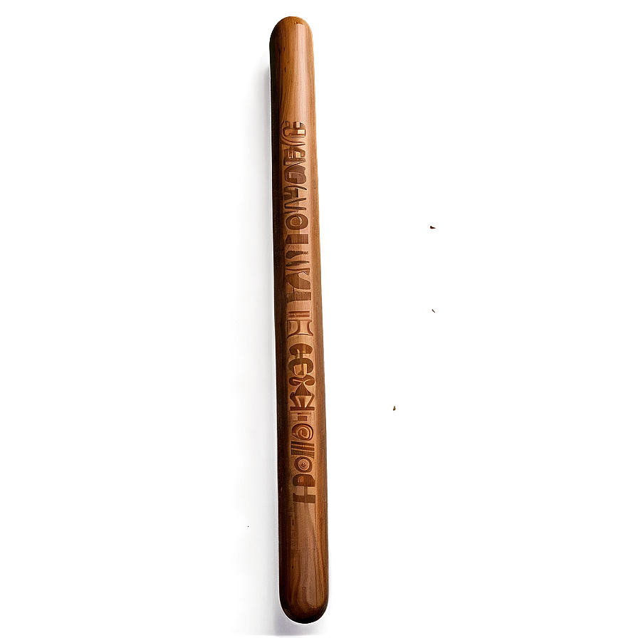 Engraved Wood Stick Png Tsc PNG Image