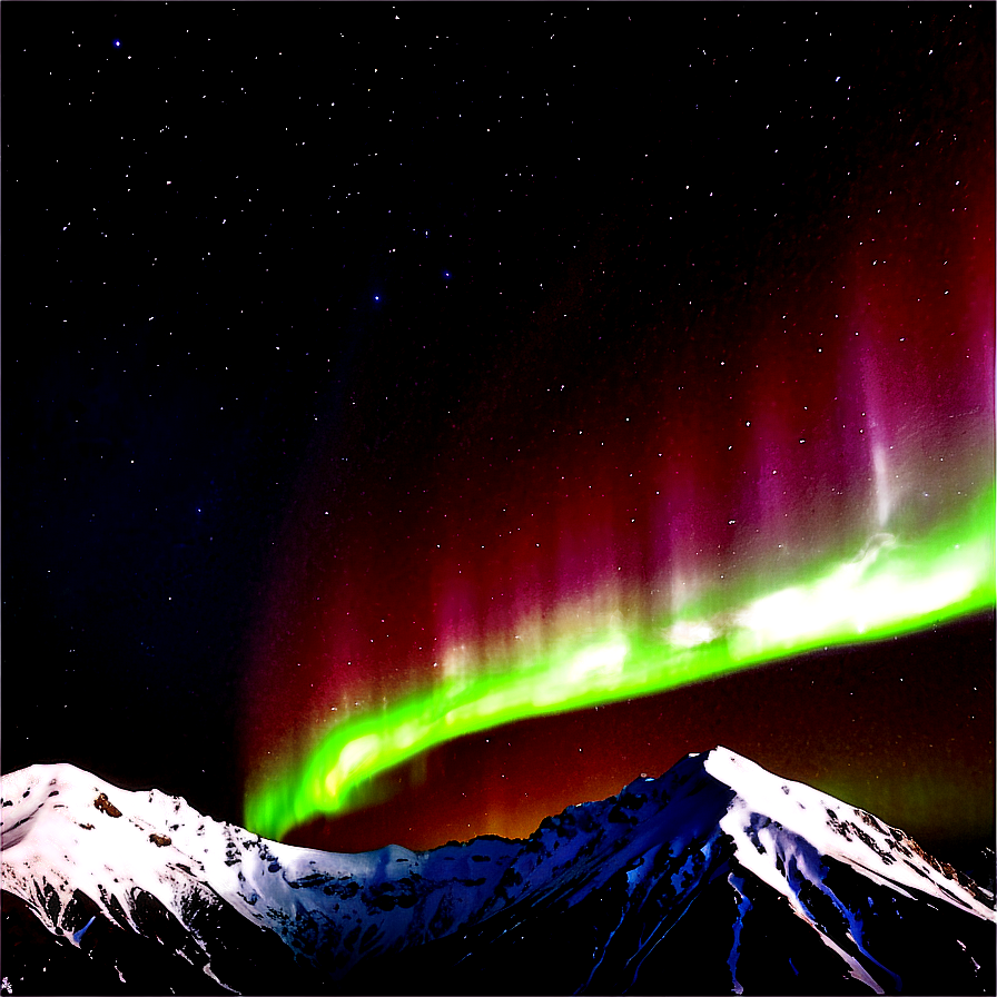 Enigmatic Aurora Over Hills Png Mvf PNG Image