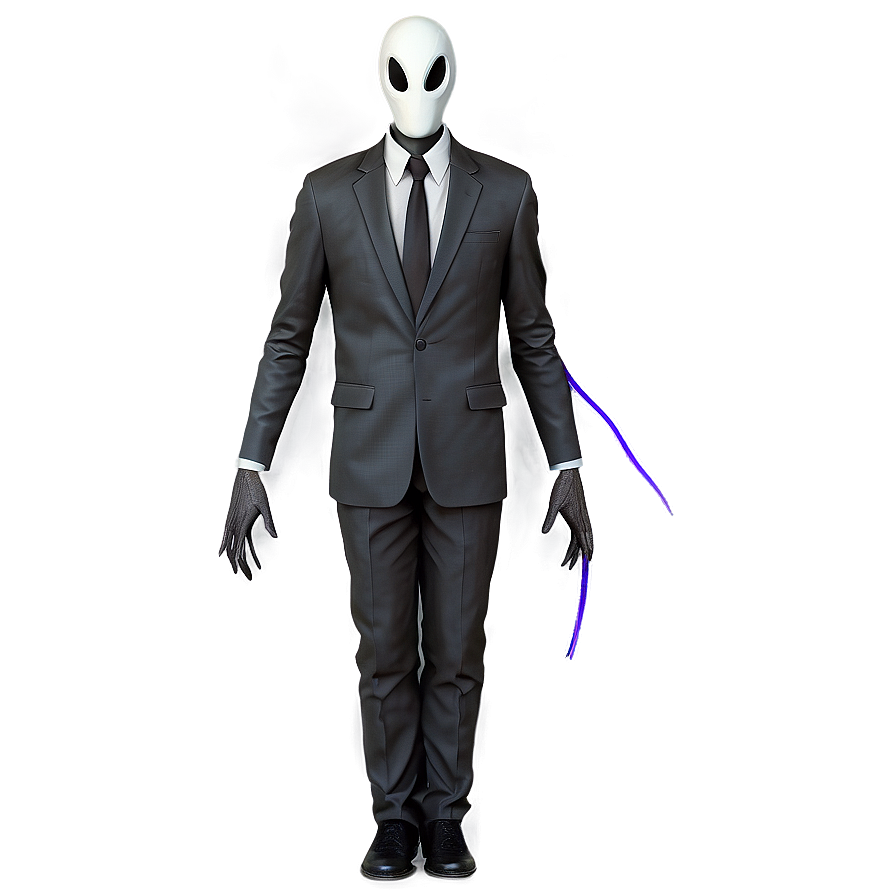 Enigmatic Slender Man Png 05252024 PNG Image