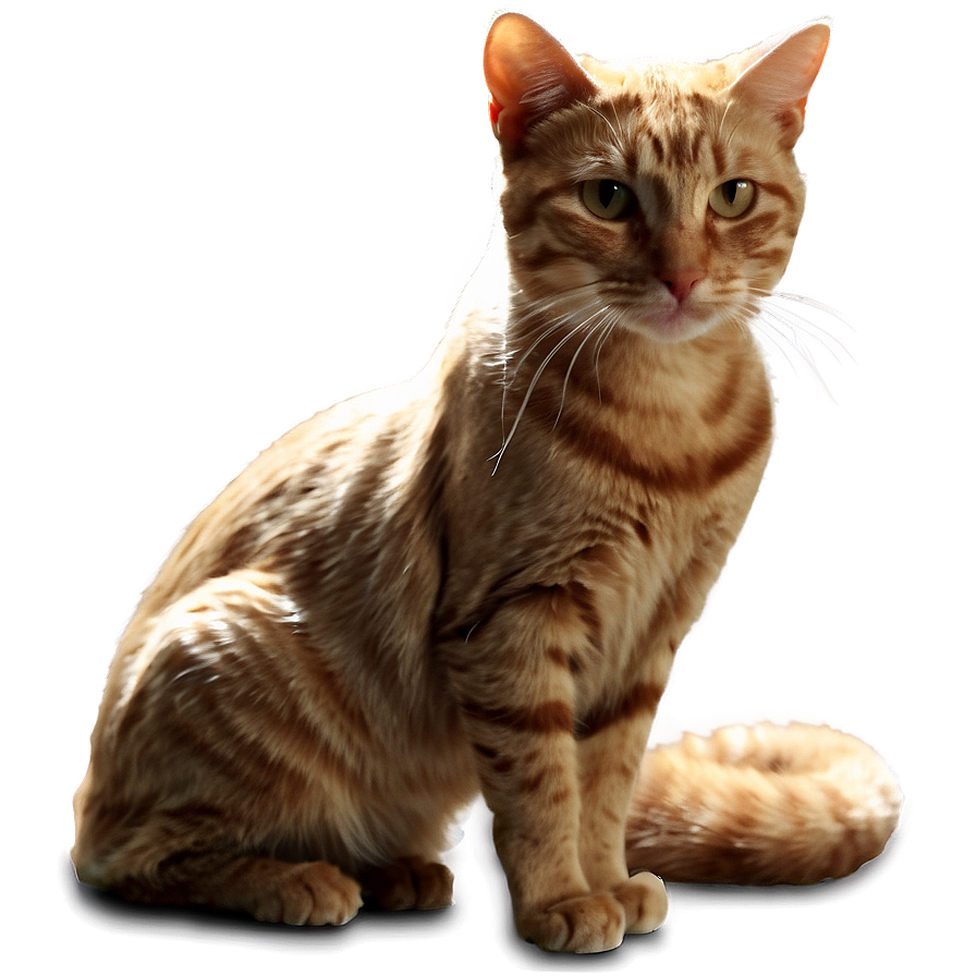 Enticing Cat Pose Png Kho PNG Image