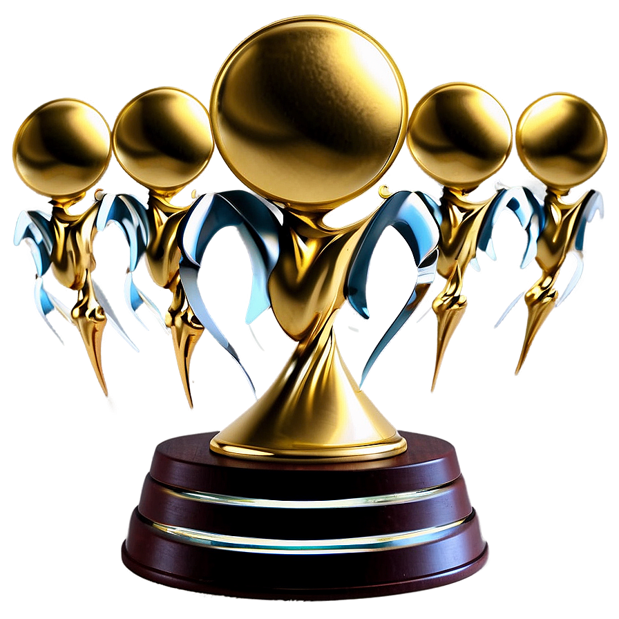 Entrepreneurship Award Trophy Png Erh45 PNG Image