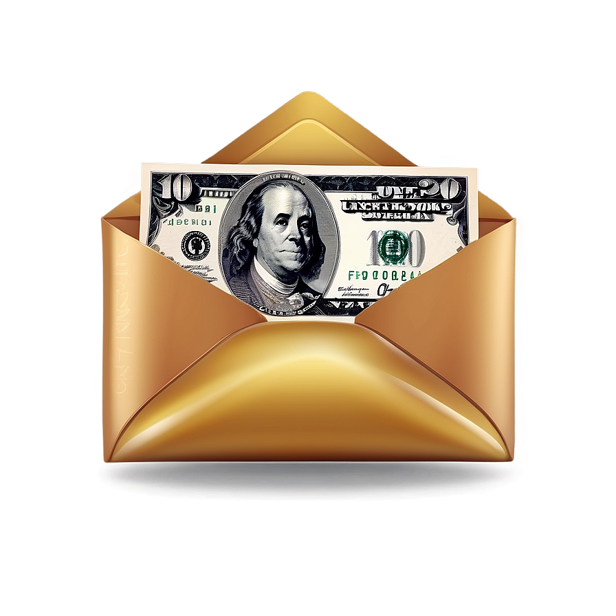 Envelope With Money Png 05252024 PNG Image