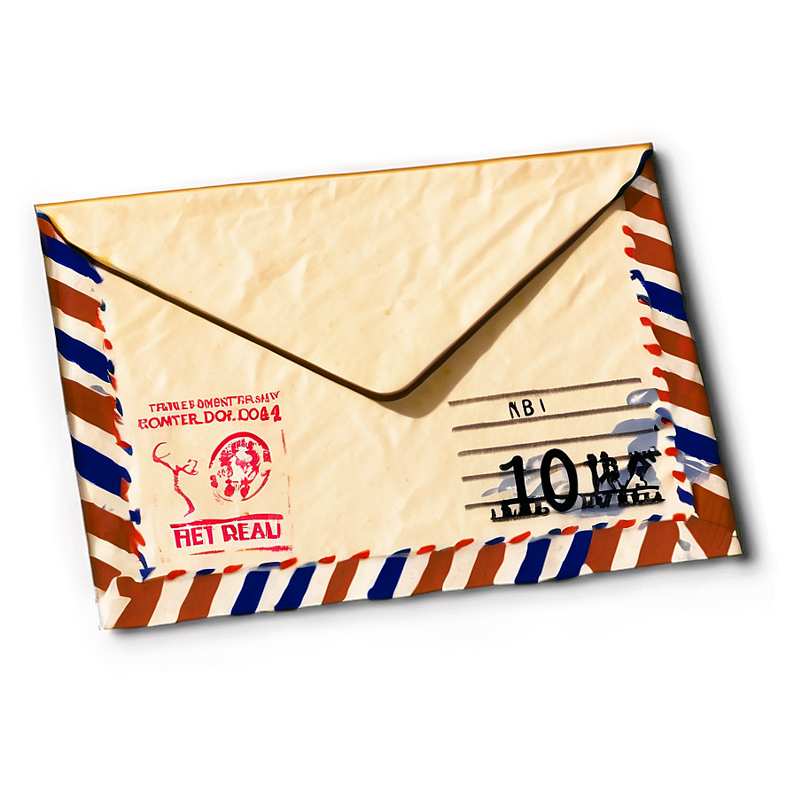 Envelope With Stamp Png 10 PNG Image