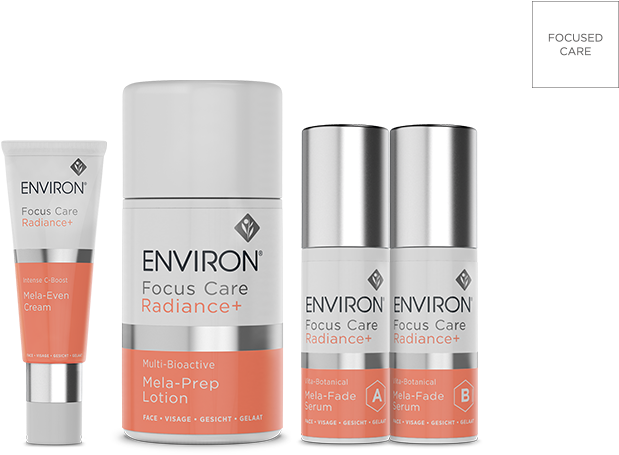 Environ Skin Care Products Lineup PNG Image