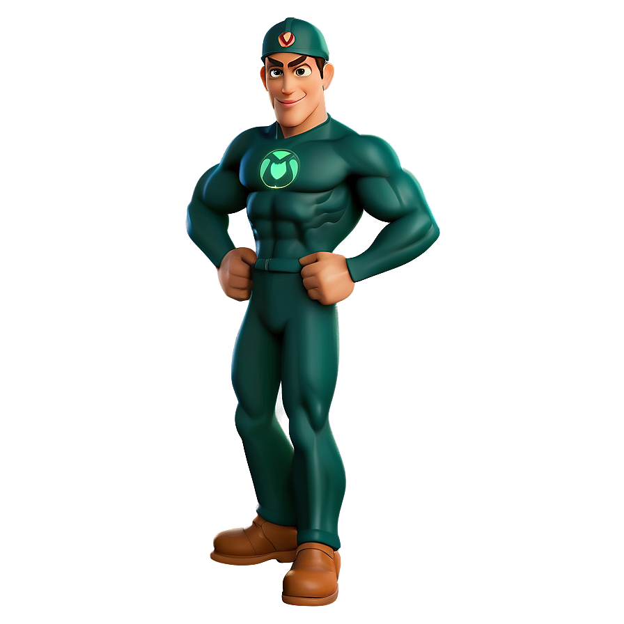 Environmental Hero Cartoon Character Png Efe6 PNG Image