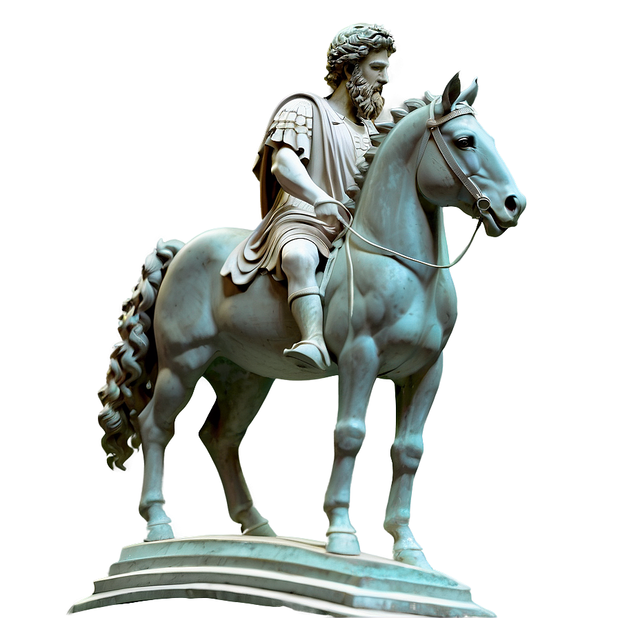 Equestrian Statue Of Marcus Aurelius Png Hyu58 PNG Image