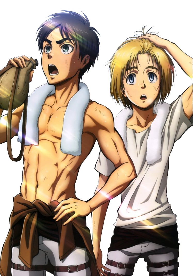 Erenand Armin Attackon Titan PNG Image