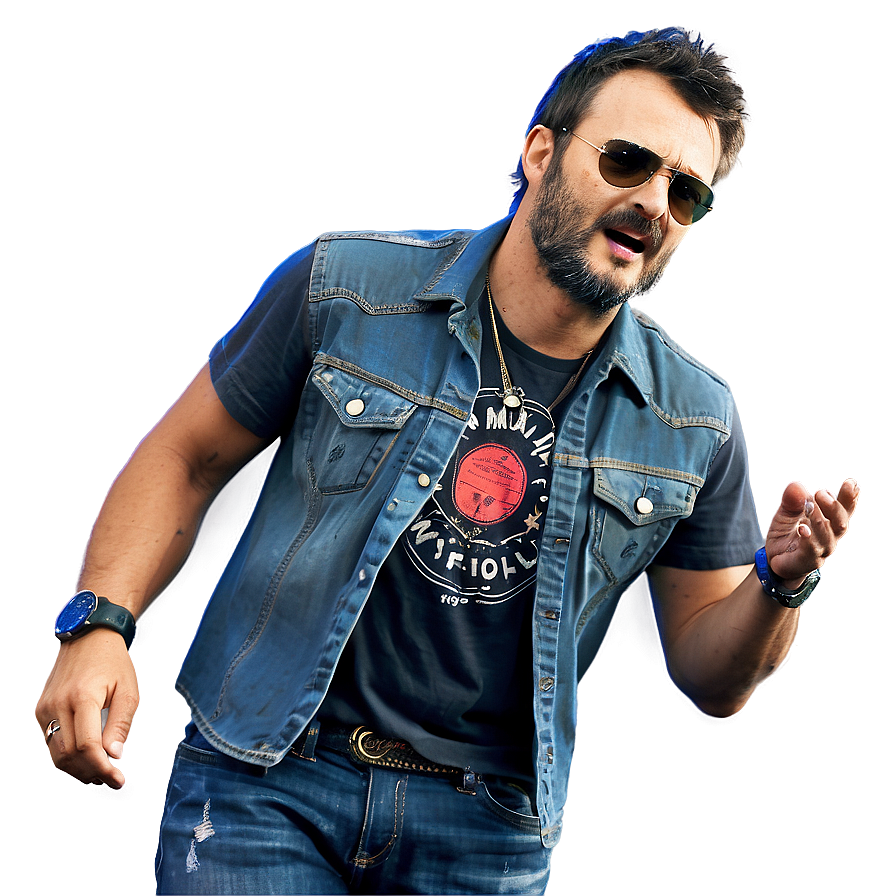 Eric Church Music Festival Png 06292024 PNG Image