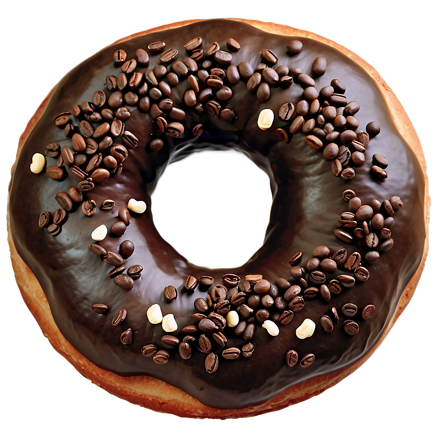 Espresso Bean Donut Png 05232024 PNG Image