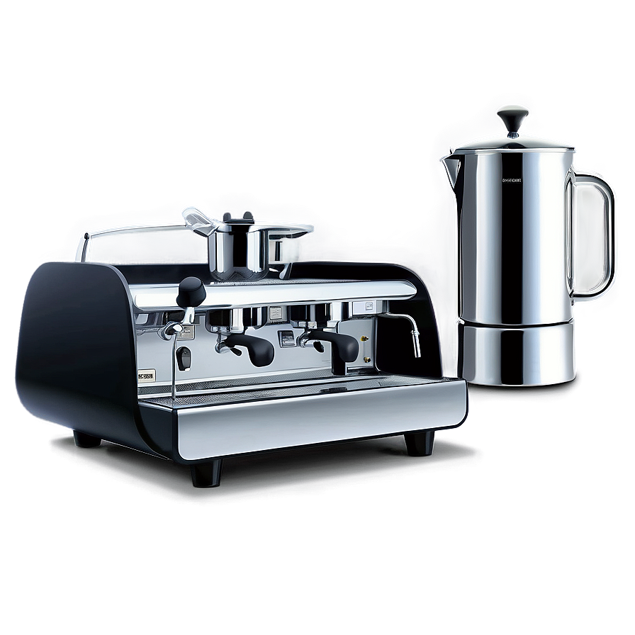 Espresso Machine With Milk Mixer Png 76 PNG Image