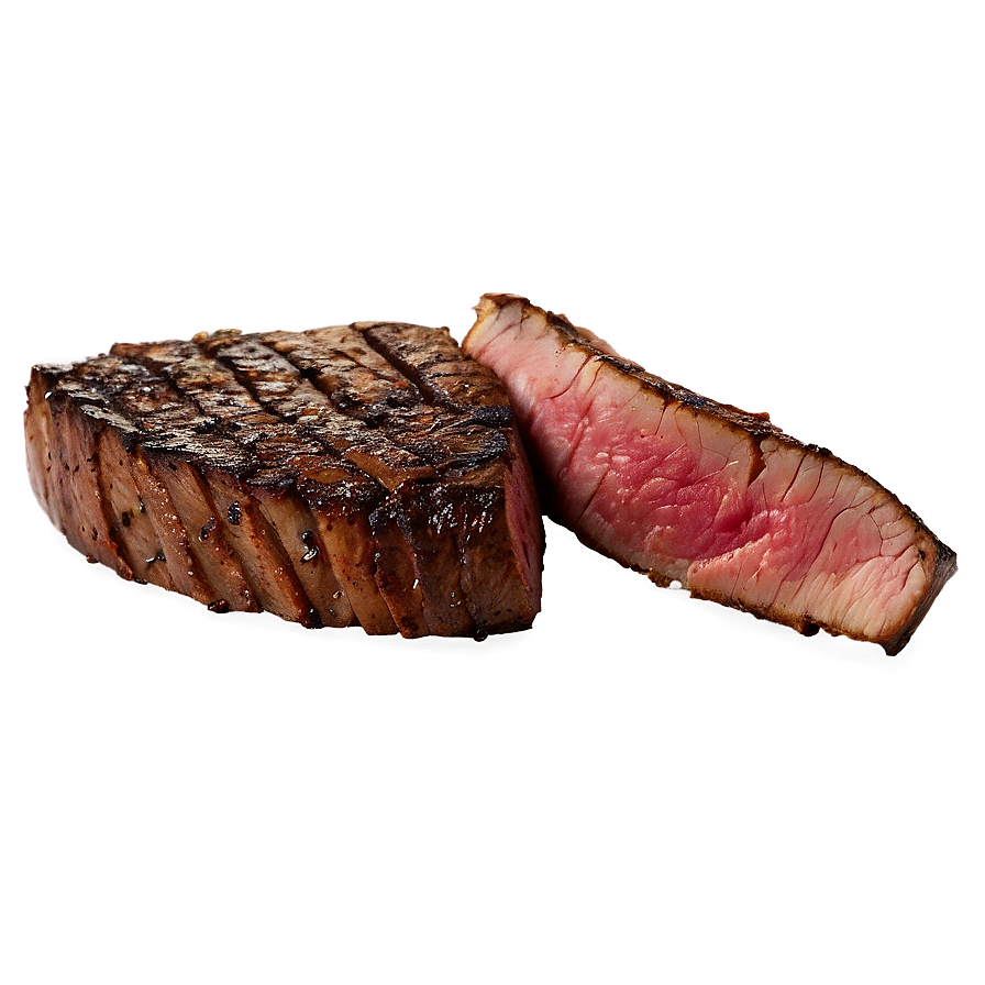 Espresso Rubbed Steak Png Bbd PNG Image