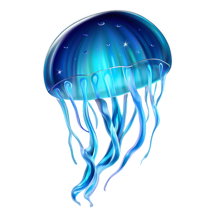 Ethereal Moon Jelly Artwork Png Cpb PNG Image