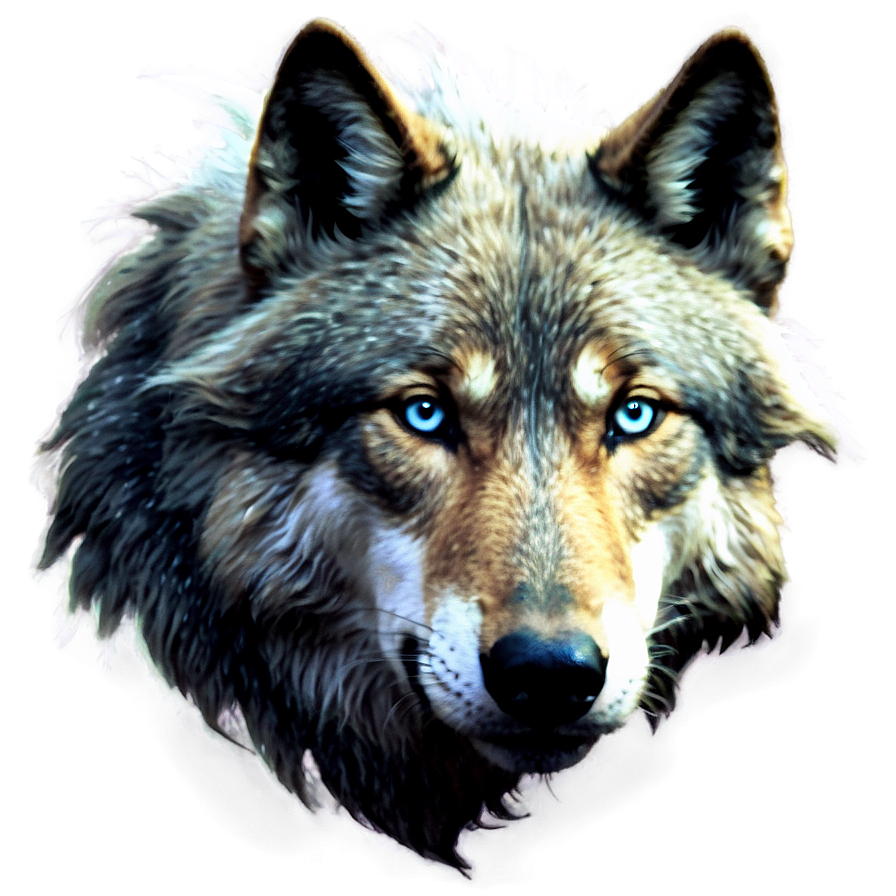 Ethereal Spirit Wolf Face Png 63 PNG Image