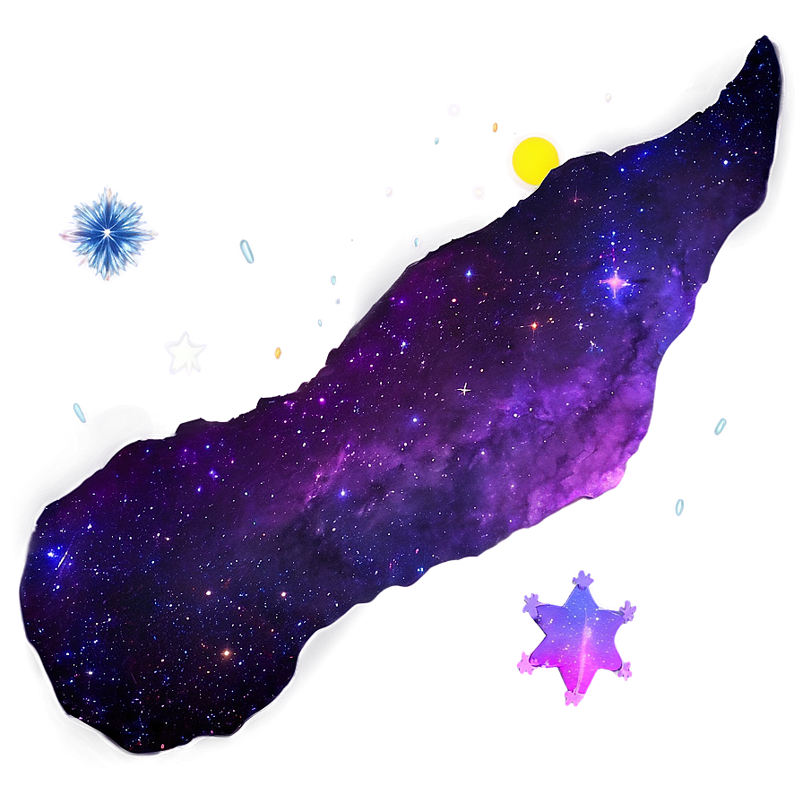 Ethereal Starry Sky Png Wlo PNG Image