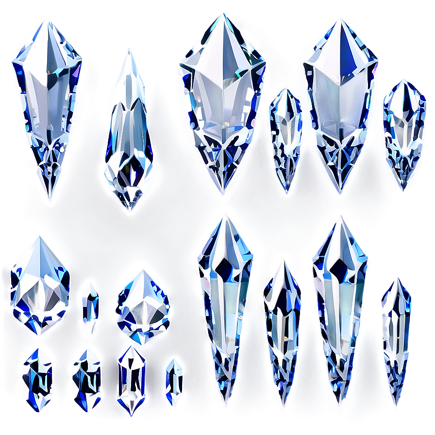 Ethereal White Diamonds Png Kvg42 PNG Image