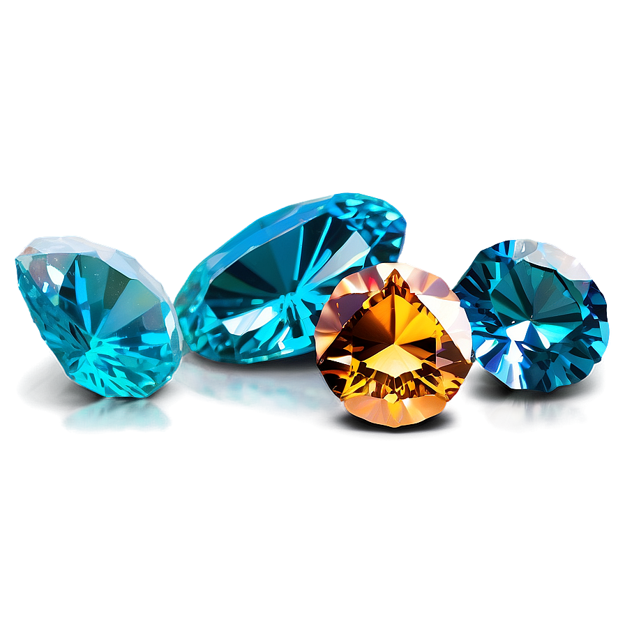 Ethereal Zircon Gem Png 55 PNG Image