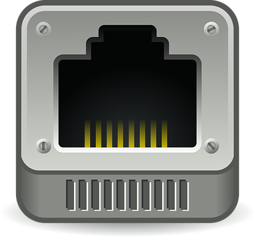 Ethernet Port Icon PNG Image