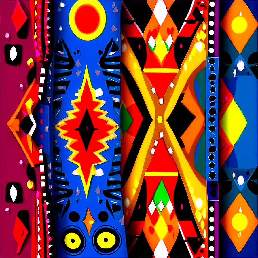 Ethnic Pattern Design Png Pqi PNG Image