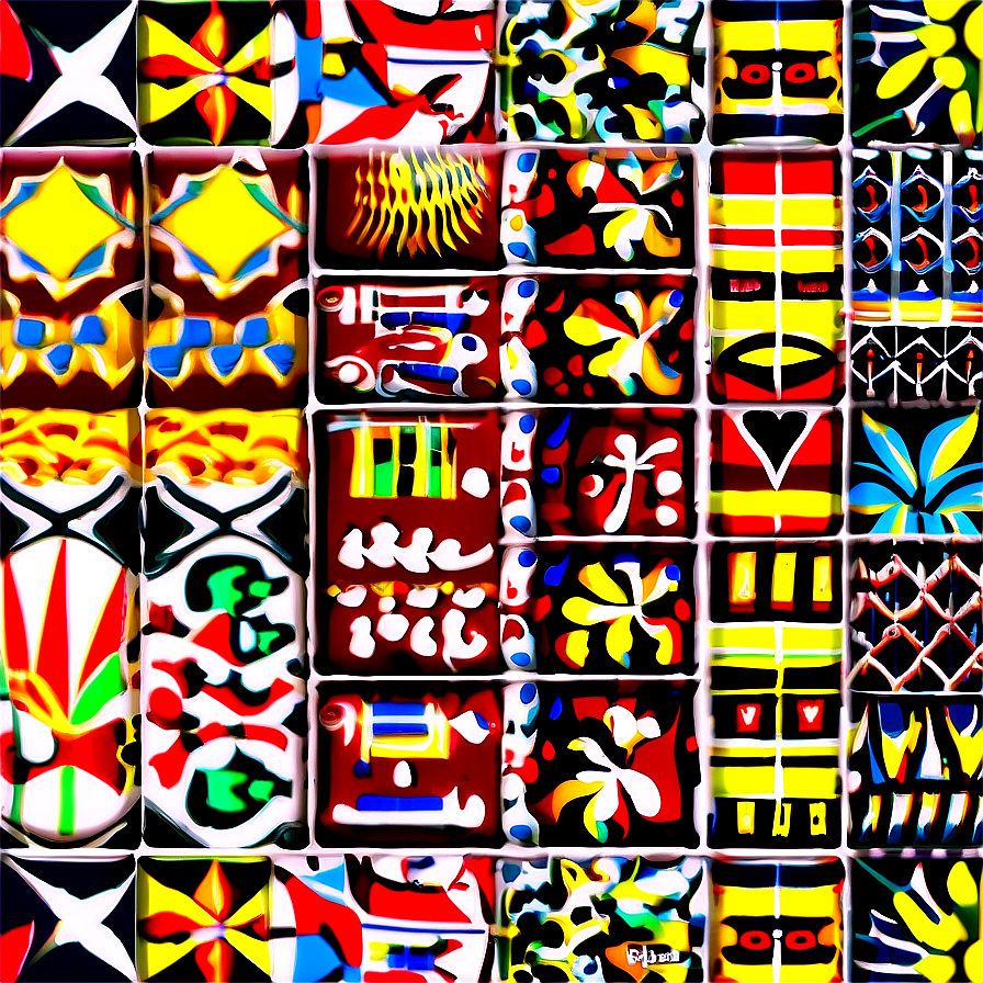 Ethnic Tile Patterns From Around The World Png 37 PNG Image