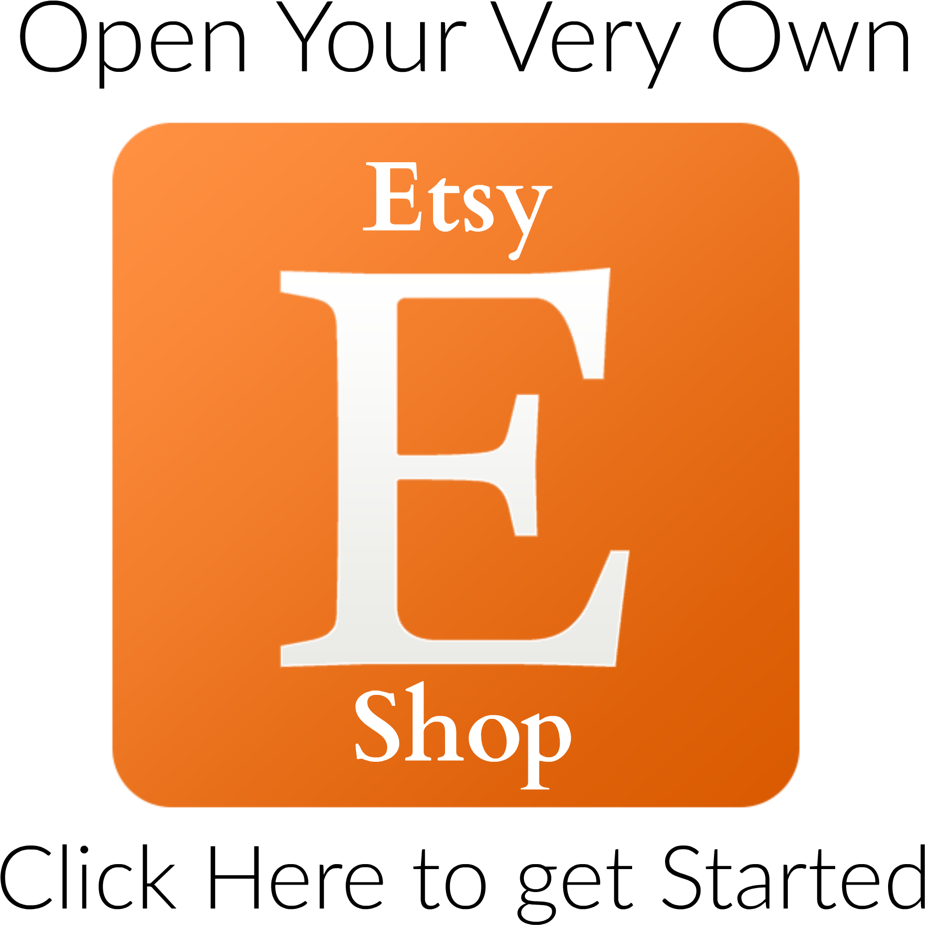 Etsy Shop Promotional Graphic PNG Image