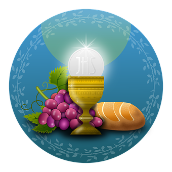 Eucharist Symbols Christianity PNG Image