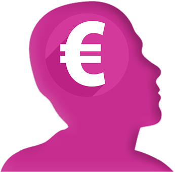 Euro Mindset Icon PNG Image