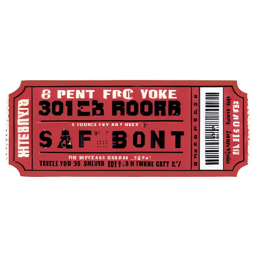 Event Raffle Ticket Png Dsx48 PNG Image