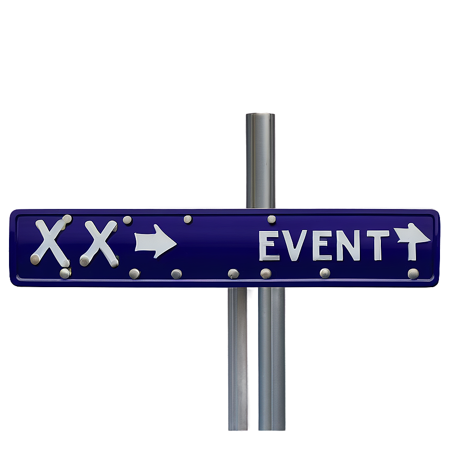 Event Street Sign Png Xjr23 PNG Image