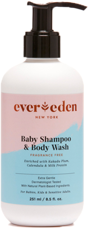 Ever Eden Baby Shampooand Body Wash PNG Image