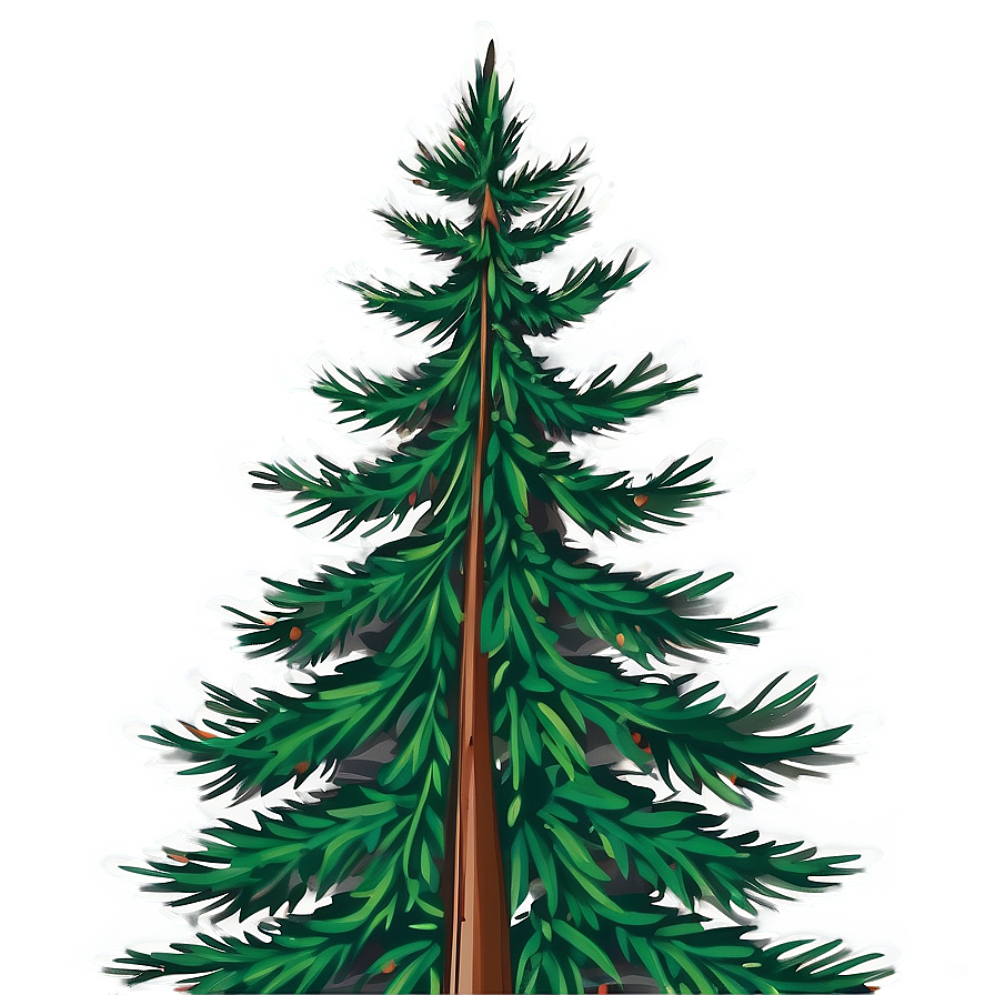 Evergreen Tree Clipart Png 97 PNG Image