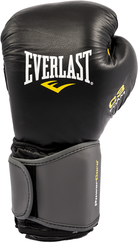 Everlast Boxing Glove Black PNG Image