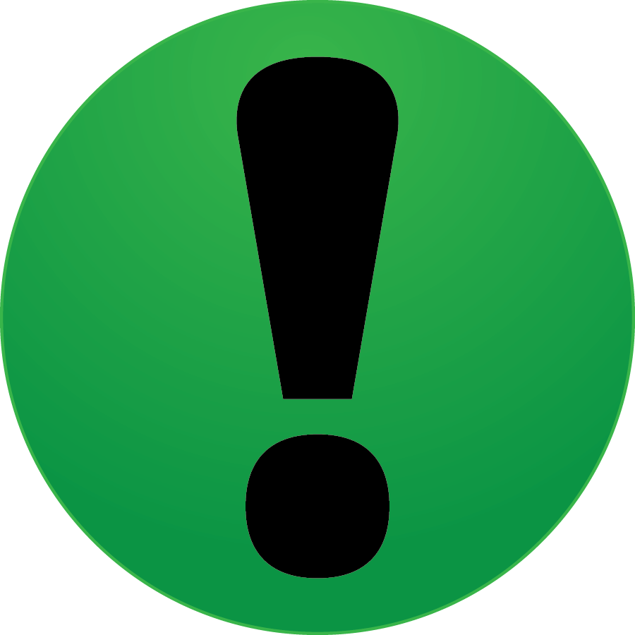 Exclamation Mark Alert Sign PNG Image