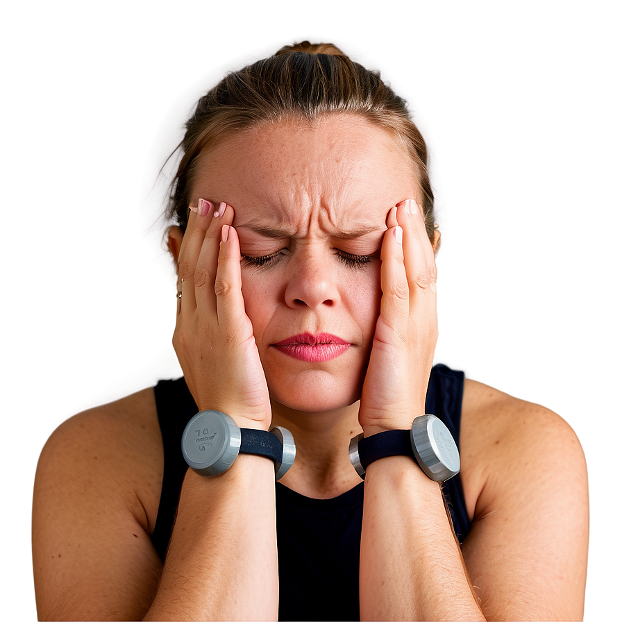 Exercise-induced Headache Png Qrf39 PNG Image