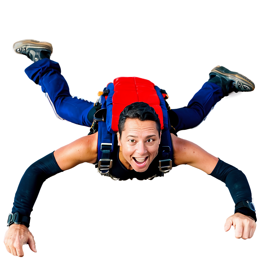 Exhilarating Skydive Png Phn96 PNG Image