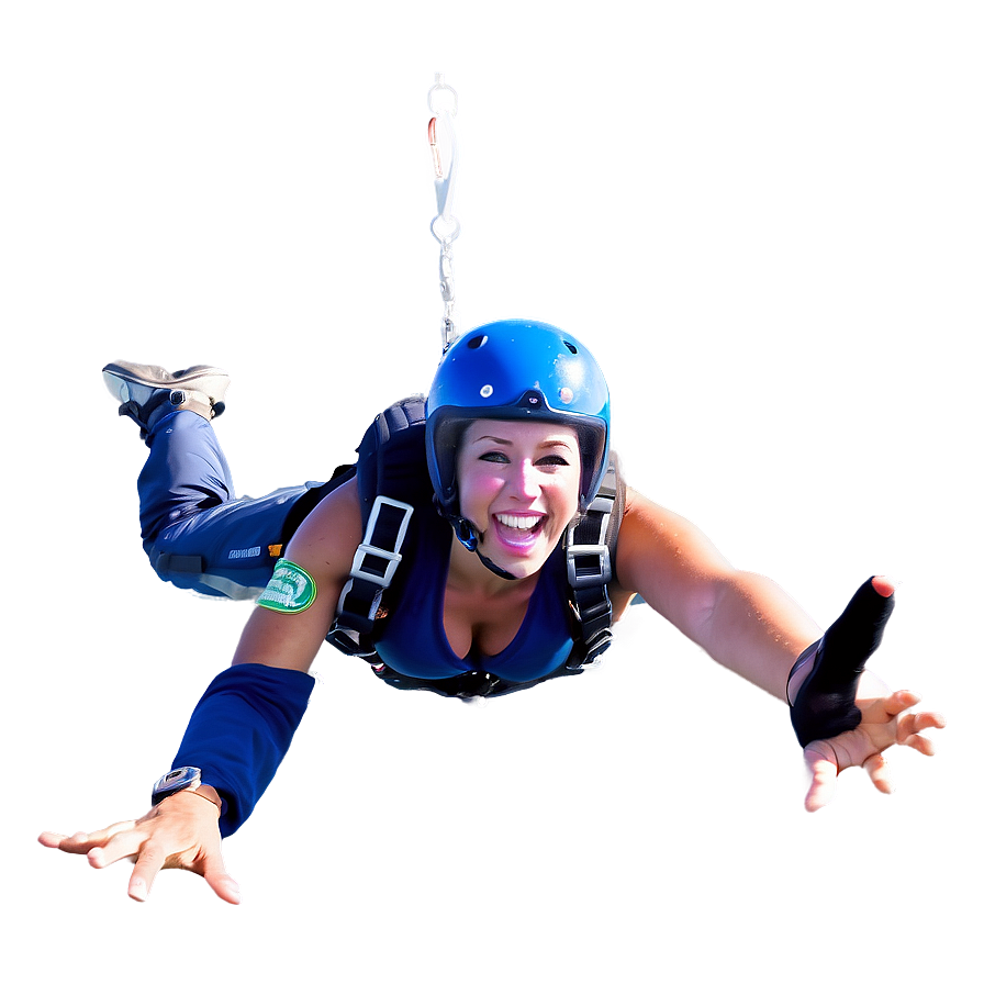 Exhilarating Skydive Png Xco5 PNG Image