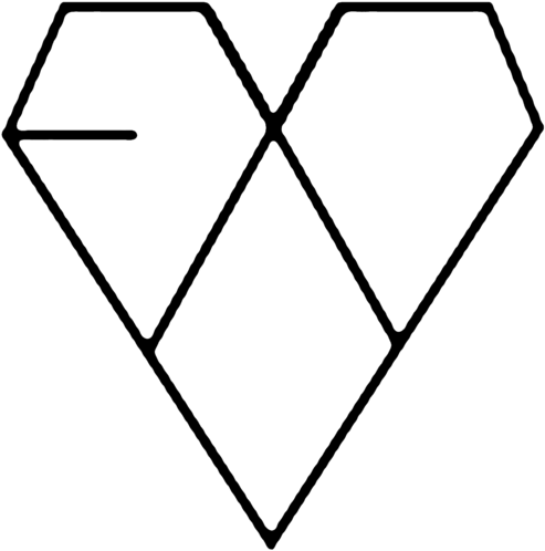 Exo Kpop Group Logo Outline PNG Image