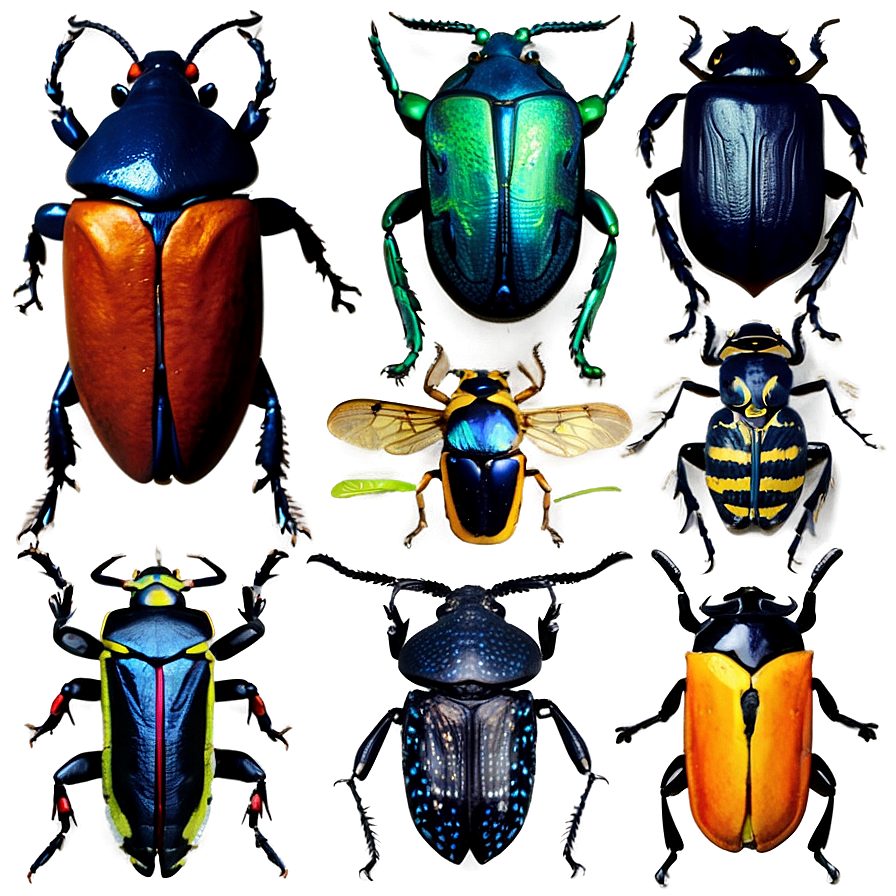 Exotic Beetles Collection Png Ohv57 PNG Image