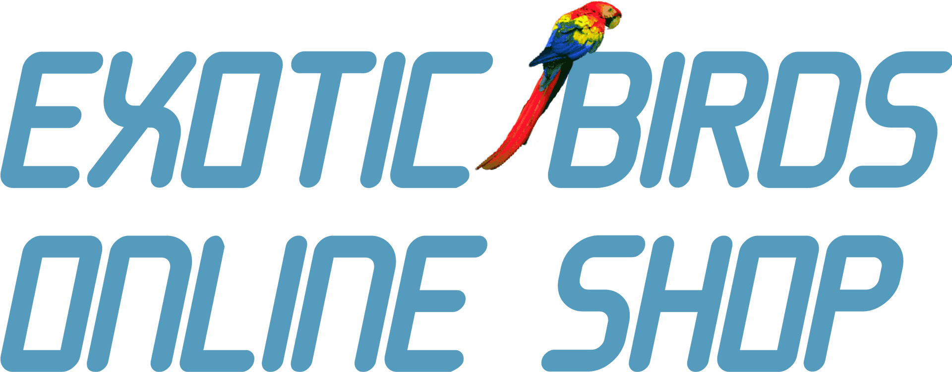 Exotic Birds Online Shop Logo PNG Image