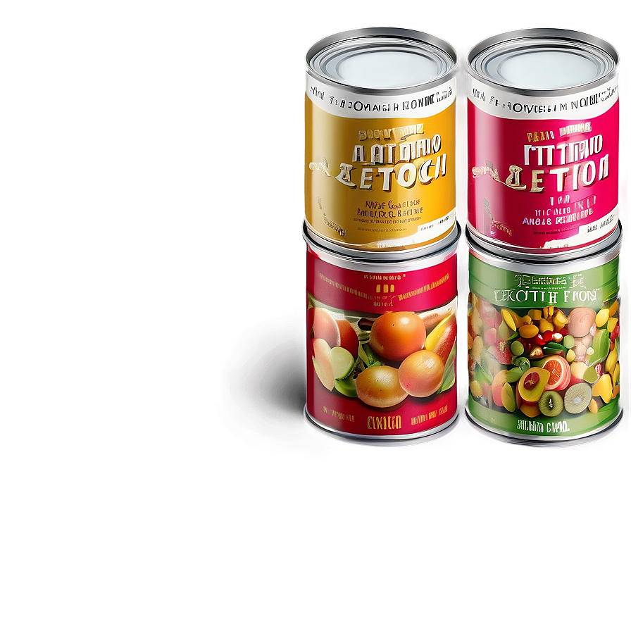 Exotic Canned Foods Png Rdo14 PNG Image