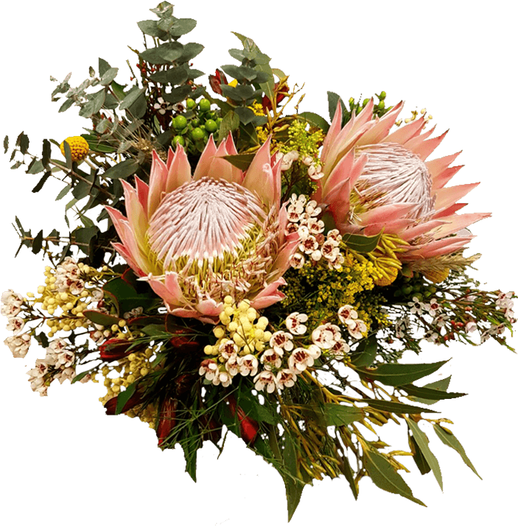 Exotic Floral Arrangement PNG Image