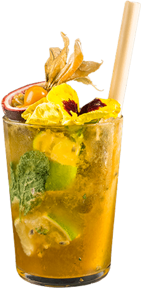 Exotic Mojito Cocktail PNG Image