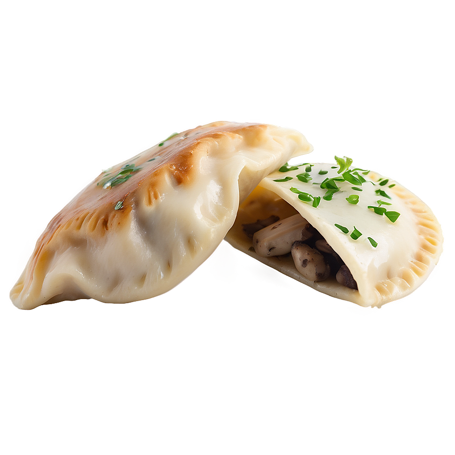 Exotic Mushroom Medley Pierogi Png Vqu27 PNG Image