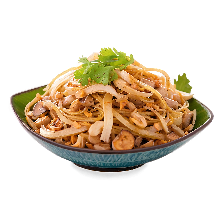 Exotic Mushroom Pad Thai Png 06252024 PNG Image